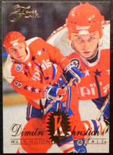 1994-95 94/95 Fleer Flair #201 Dimitri Khristich Washington Capitals