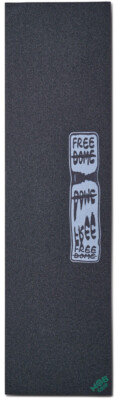MOB x FREE DOME ''Warp'' Griptape black Skateboard Grip Tape / Skateboarding 9x33''