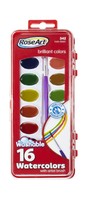 Roseart 16-color Washable Watercolors W Brush Packaging May Vary Dfb79 Free Ship Roseart 16-color Washable Watercolors W Brush Packaging May Vary Dfb79 Free Ship