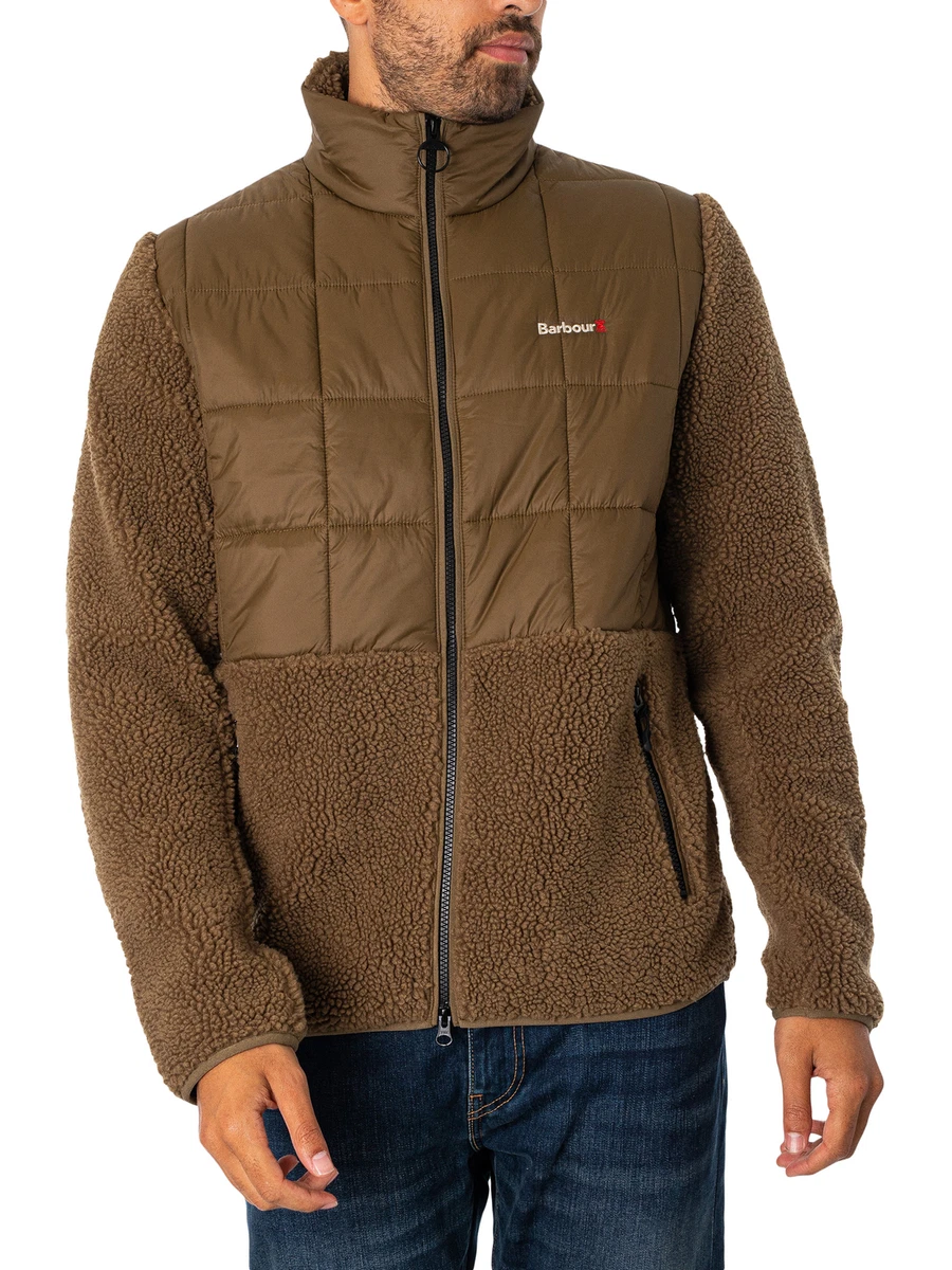 Barbour Men s Lowfell Fleece Jacket Brown