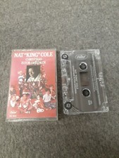 Nat King Cole, Christmas Is For Children 1984 Capitol Records CASSETTE Vintage