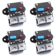 100 - 300 A Automatische Sicherung Automat Automatik Schalter Auto KFZ 12V / 24V
