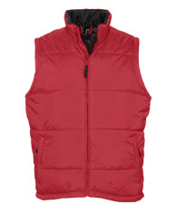 Image of SOLs Showerproof Bodywarmer BLACK RED GREEN or BLUE Warm Gilet Vest S - 5XL
