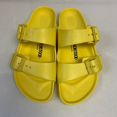Birkenstock New with Box Arizona Vibrant Yellow EVA Regular  display picture 2