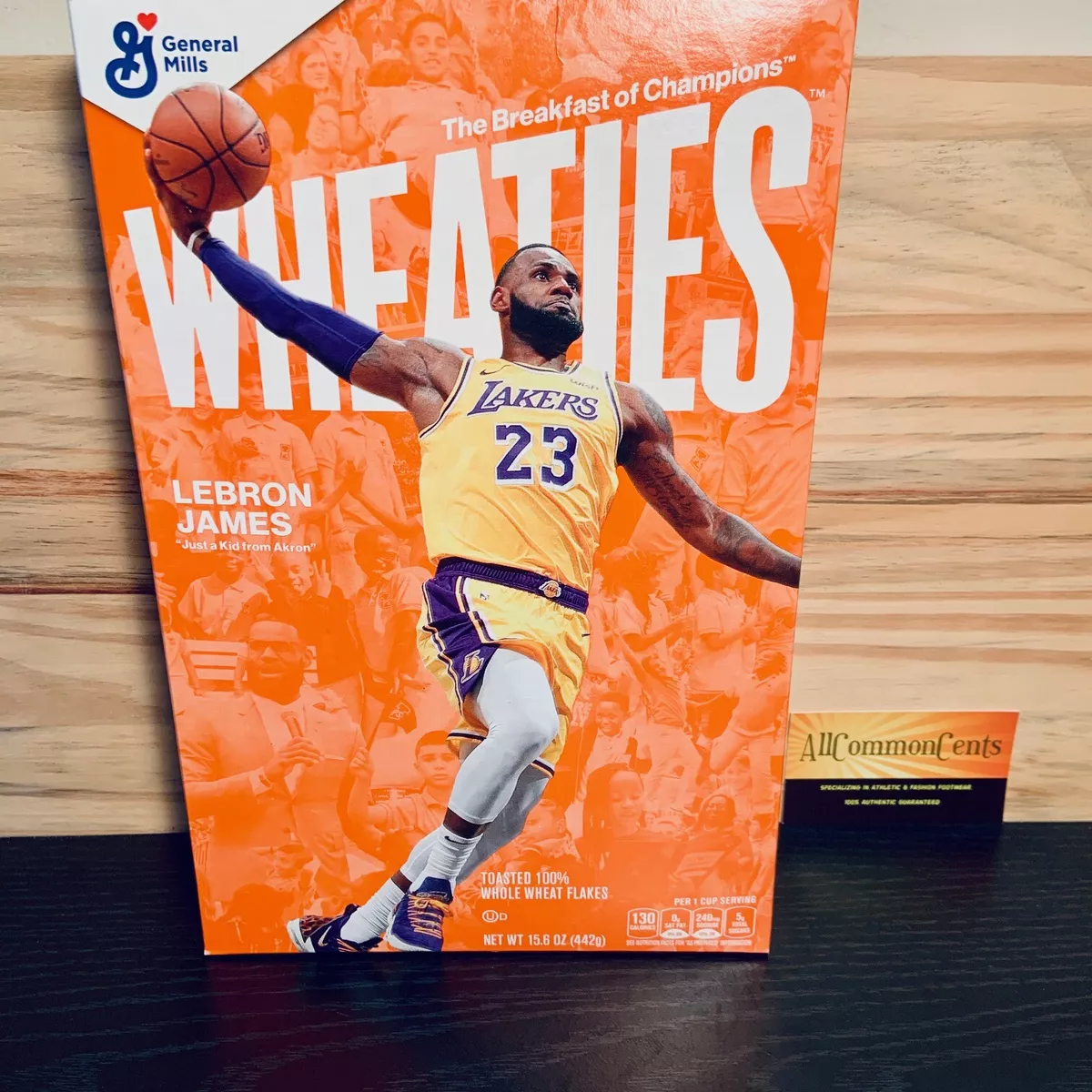 Lebron cereal sales