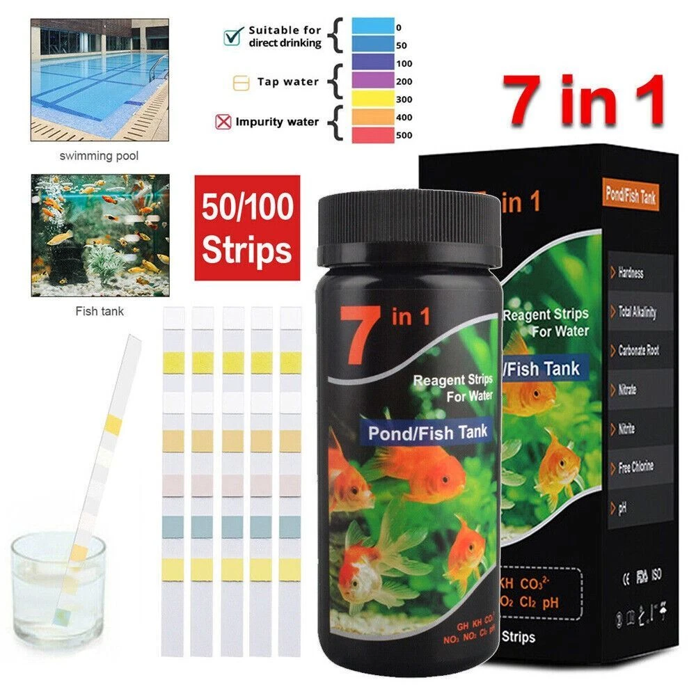 Fish tank top water tester
