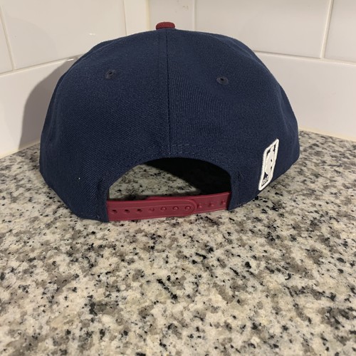 Cleveland Cavaliers New Era 9FIFTY NBA Navy Adjustable Snapback Cap Hat OSFM - Picture 4 of 5