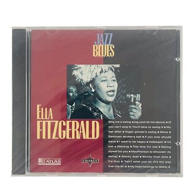 Ella Fitzgerald - Jazz & Blues Collection (1995) CD 3-Disks NEW Sealed
