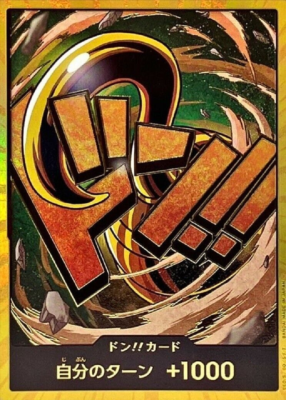 One Piece Card Don Card Crocodile Super Parallel Gold Japanese DHL