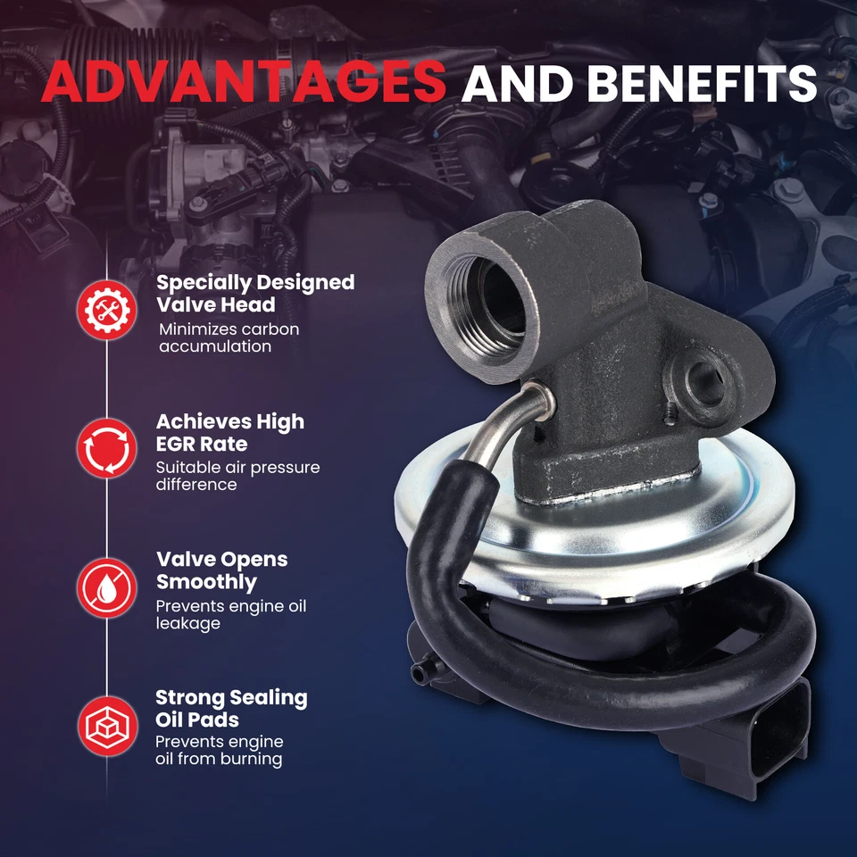 Válvula EGV1136 EGR apta para Ford Lobo F-150 2007-2010 07-14 Ford E-150 E-250 4,6 L V8 Foto 4 de 4