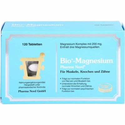 PHARMA NORD VERTRIEBS GMBH BIO-MAGNESIUM Pharma Nord Tabletten 120 St PZN10300068