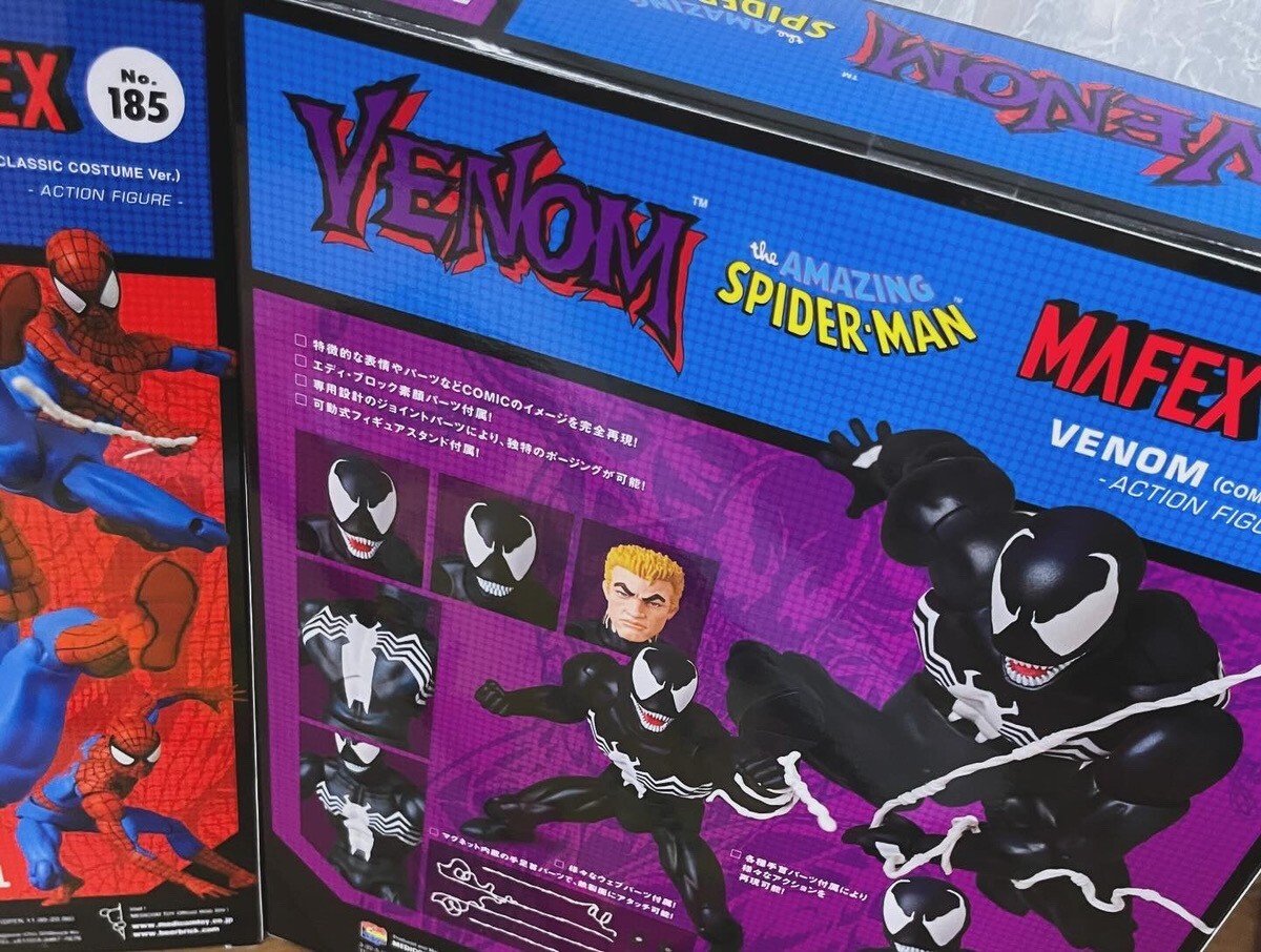 MAFEX Marvel Figures: Spider-Man No.185 Classic Venom No.088