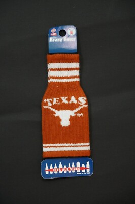 KOLDER THE KRAZY COVER LONGHORNS TEXAS BOTTLE KOOZIE SOCK