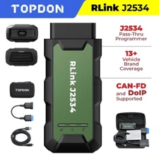 🔥TOPDON RLink J2534 Pass-Thru Programmer OEM Reprogramming Diagnostic Tool