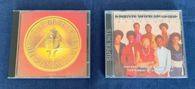 Earth Wind & Fire 2 CDs:  The Best Of  und  Superhits , gebraucht (siehe Fotos).