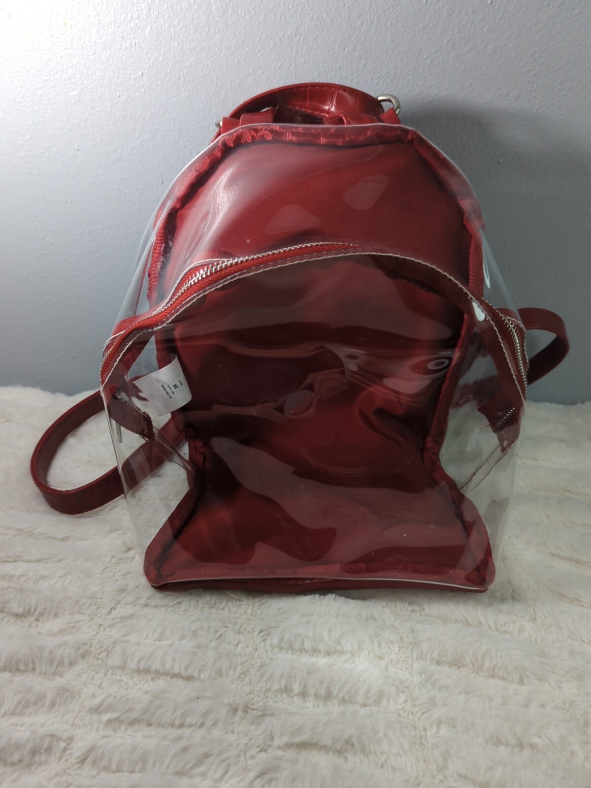 Clear Mini Backpack Stadium Transparent Small See… - image 2