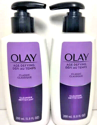 Face Wash by Olay Age Defying Classic Facial Cleanser 6.8 Fl Oz (Pack of 2)-image