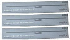 3x Webcam Cover for Macbook Notch Series 2022 Designed for all 2021  2022 Model