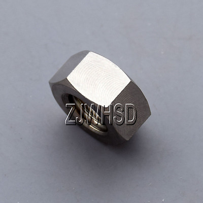 M6 x 1 Ti Titanium Hex Nut / Pro Aerospace Grade for Bike