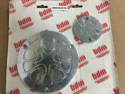 Big Dog Motorcycles OEM chrome primary cover set 2004 Pitbull models SPIKE