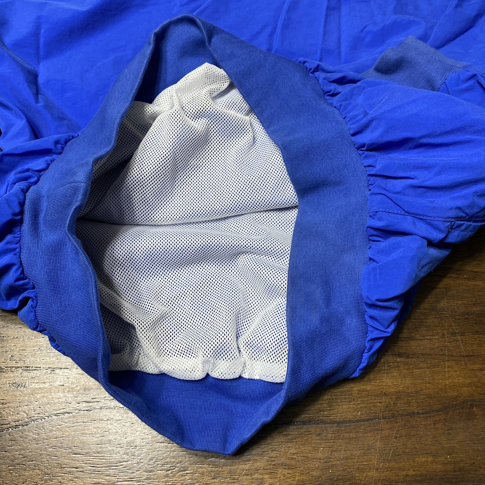 Vintage Polo Ralph Lauren golf pullover windbreaker jacket large blue spell out thumbnail 9