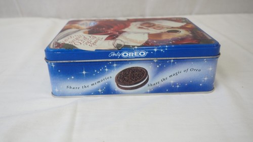 Vintage Oreo Cookie Limited Edition Tin Christmas Holiday Stacking Tin Year 2000 - Picture 3 of 5