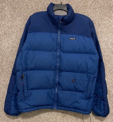 Patagonia Mens Blue Fitz Roy Down Insulated Puffer Coat Jacket Size Large  84602