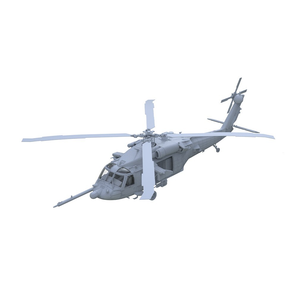 Yao'sStudio 1/72 Model Kit USAF MH-60L DAP Black Hawk Helicopter