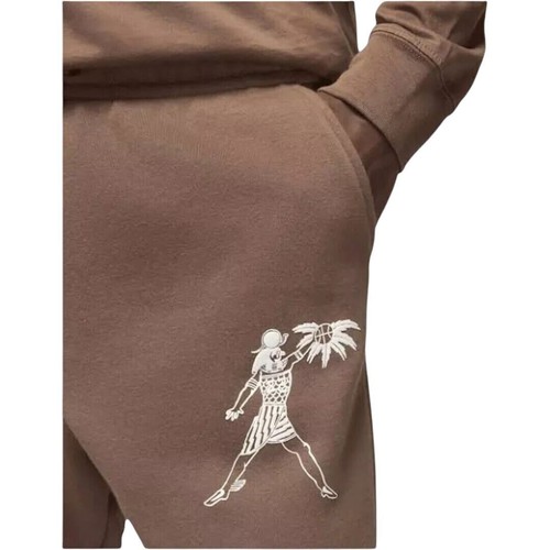 Jordan Men's Size XL Sweatsuit Hoodie + Joggers Matching Tracksuit Mocha NWT - Picture 10 of 12