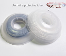Dental Ortho Archwire Elastic Tube Protective Sleeve Elastomeric Bumper Tube
