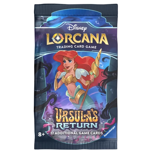 Disney Lorcana TCG - URSULA'S RETURN Booster Pack - FACTORY SEALED
