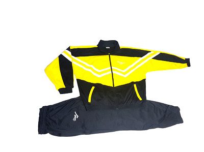 80er Jahre Assi Proll Jogginganzug Herren Kostüm-Trainingsanzug Karneval Gr. XL