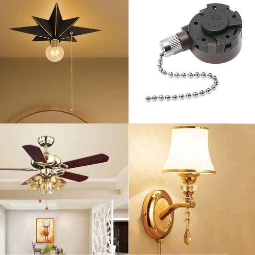 Ceiling Fan Switch Zing Ear ZE-268S5, 4 Speed 5 Wire Switch Ceiling Fan Light Re - Picture 5 of 12
