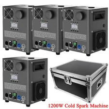1200W Cold Spark Machine Firework Party Stage Sparkle DJ Party Show Effect DMX