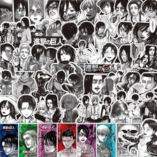 Patch Adorn 75pcs Sticker Decals Attack on Titan Sunday Decor Stickers Anime