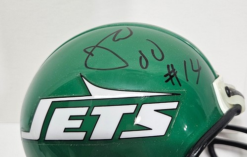 Neil O'Donnell Signed Mini Helmet New York Jets NFL Riddell - Picture 12 of 12
