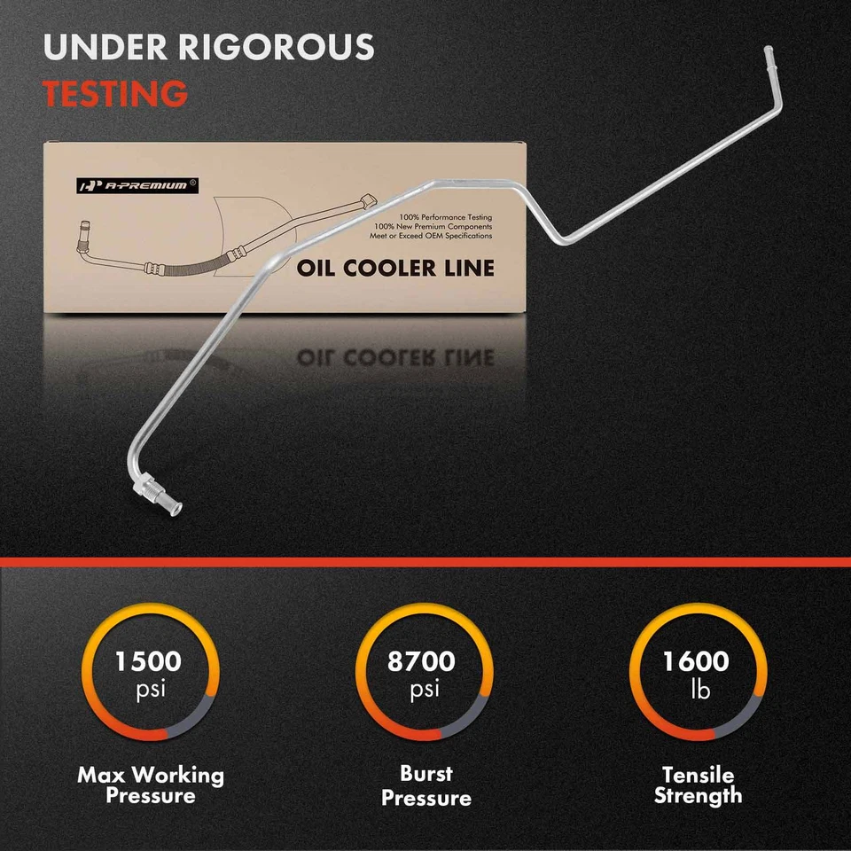 Auto Trans. Oil Cooler Hose for Ford E-150 Club Wagon E-250 Econoline E-150 4.2L - Image 3 of 4