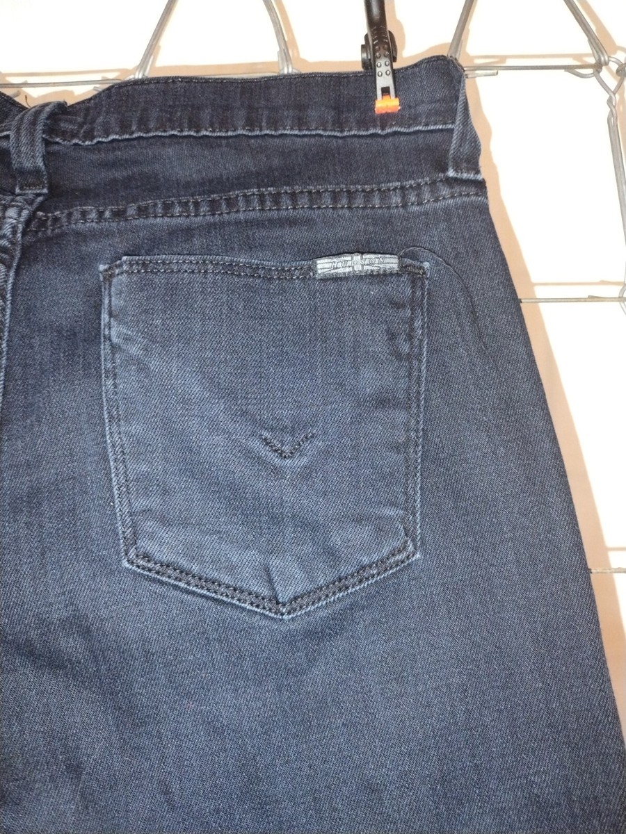 Jeans Hudson 'Colette' - Taille 28, Coupe Skinny Mid Rise - Noir, Très Bon état (EUC)