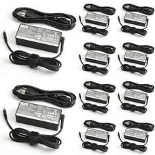 10  Genuine 65W USB-C Type-C Adapter For Lenovo ThinkPad X1 Carbon 5th Gen up 
