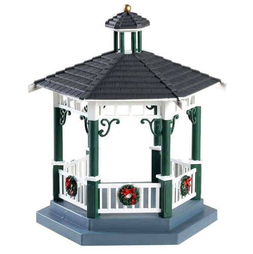 Lemax VICTORIAN PARK GAZEBO # 83369 Christmas Village Accessory 2018 NEW - Picture 4 of 4