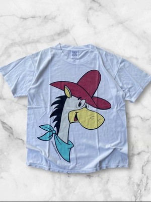 Vintage Quick Draw McGraw Cartoon Tee Hanna-Barbera Wild Oats USA Shirt Rare