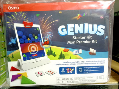 Osmo Genius StarterKit Mon Premier für iPad, interaktives Lernspielzeug 5 Spiele