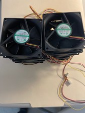 Lot of 10 Evercool 80x80x25mm Cooling Fan w/ 3 Pin Connector EC8025M12SA