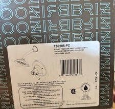  Brizo T60205-PC Baliza Shower Trim Polished ...