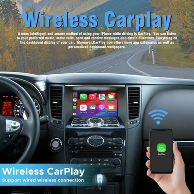 Wireless Apple CarPlay Android Auto Infiniti FX50 FX35 EX35 G35 FX35 FX50 09-12