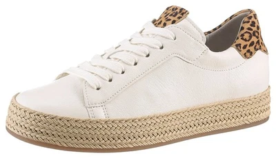 GABOR Plateausneaker Halbschuh,Schnürrschuh,Freizeitschuh m Kontrastbesatz,Gr.38 - Bild 1 von 3