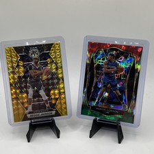 Premier Level Aaron Gordon #134 Red White Green Cracked (read des)