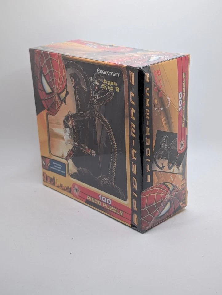 NOVO Marvel Spider-Man 2 Pressman 100 Peças Quebra-cabeça Doutor Polvo Doc Ock - Imagem 4 de 4