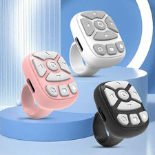 Tiktok Bluetooth Remote Control Scrolling Ring TIKTok Page Turner Black White PN