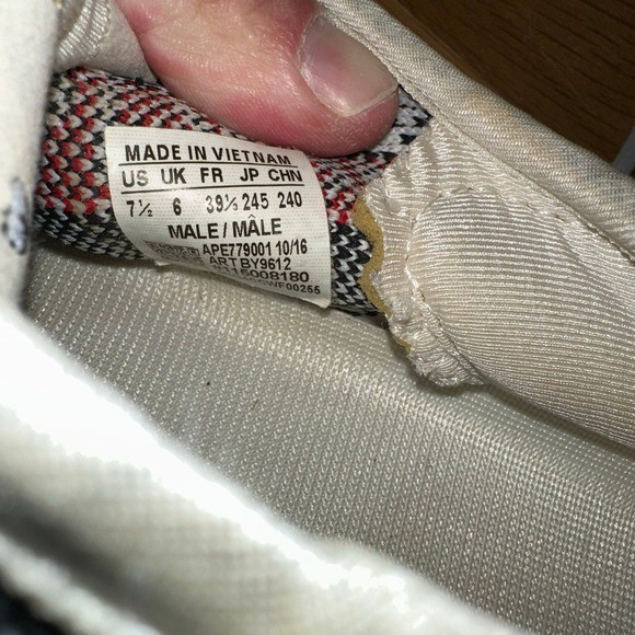 Adidas Yeezy Boost 350 V2 White Black Red CP9654 Size 27 cm with Tag Only thumbnail 6